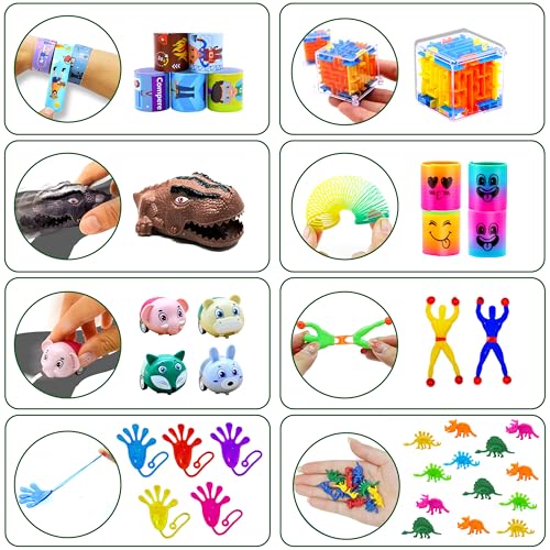 800Pcs Party Favors for Kids 6-12, Fidget Toys Bulk for Adults, Treasure Box Toys for Classroom Prizes, Goodie Bag Fillers, Prize Box for Boys Girls, Pinata Stuffers