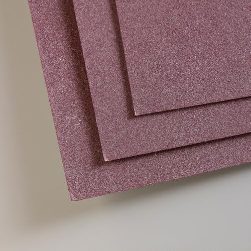 Clairefontaine 96112C Pastelmat Pad (Card for Pastel), 30x40cm, Dark, Light Blue, Wine, Sand, 30 x 40 cm, Assorted Colours - size: 30 x 40 cm, style: Card Pad No 4