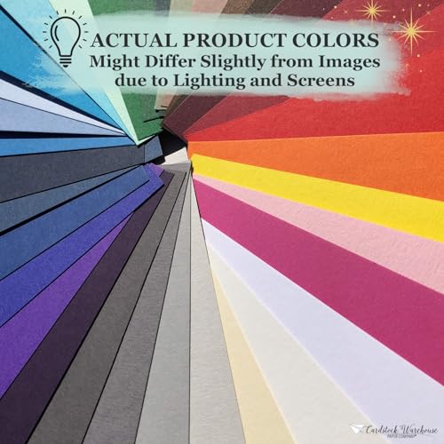 Cardstock Warehouse Colorplan New Blue Cardstock Paper – 25 Sheets, 8.5 x 11" – 100 lb. / 270 GSM Premium Matte Cover Cardstock for Invitations, Card Making, Scrapbooking & DIY Projects - color: New Blue