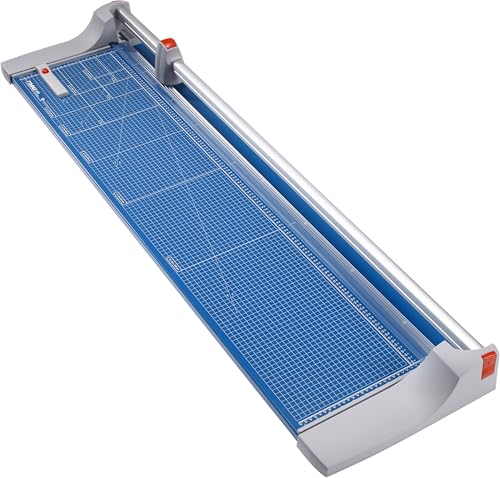 Dahle 448 Premium Rotary Trimmer, 51" Cut Length, 20 Sheet Capacity, Self-Sharpening, Automatic Clamp, German Engineered Paper Cutter - size: 51" Cut Length