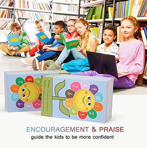 ONEDONE Punch Cards 400 Pack Behavior Incentive Awards for Kids Students Teachers Home Classroom School Business