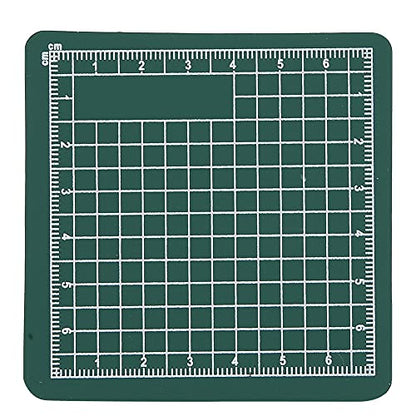 Non Slip, Self Healing Mini Cutting Mat Board, PVC Pad with Grid Line, Craft Tools for DIY Desktop Protection, Writing, Painting