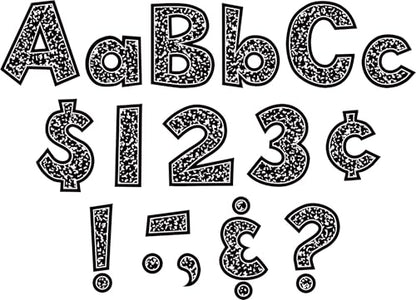 Teacher Created Resources Composition 4" Fun Font Letters Combo Pack (TCR9328)
