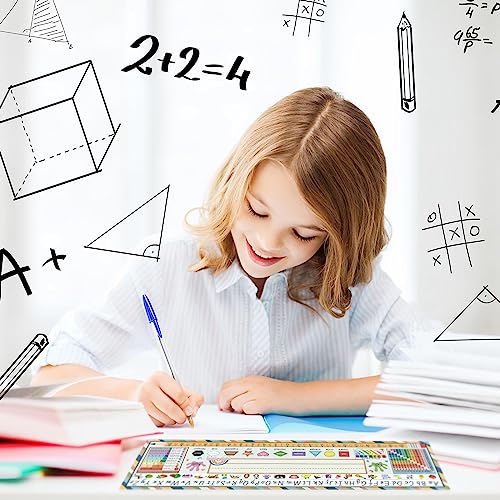 Outus 교실용 책상 이름표 36개, 보헤미안 명판, 학생 명판, 다용도 원고 알파벳 곱셈, 왼쪽/오른쪽 책상 플레이트, 아동용, 보헤미안 스타일, 10.6 x 36.9cm(4.2 x 14.3인치)) - style: 보헤미안 스타일