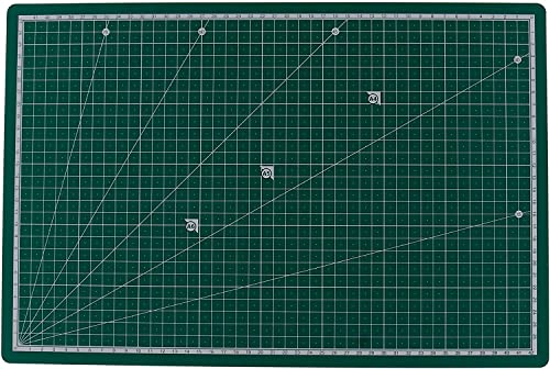 Takagi A3 Cutter Mat, Green, Approx. 17.7 x 11.8 inches (450 x 300 mm), M&M [Can be used on both sides] [Convenient square & precision scale] Work Bench DIY Cutter Craft Stationery Cutting Cutting