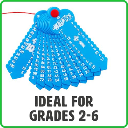 Learning Wrap-Ups Division Keys - Self Correcting Math Tool for Kids Grade Level 2-6 - style: Division Keys