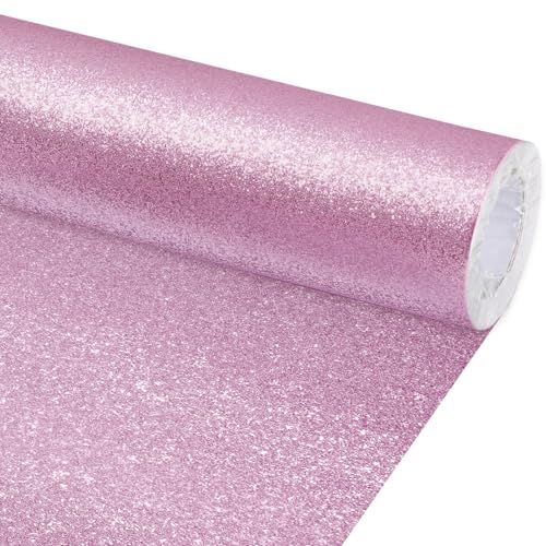 gisgfim Glitter Bulletin Board Roll Sparkle Bulletin Board Background Glitter Poster Paper Gift Wrapping DIY Art Crafts Non Fading Wallpaper for Home Office Classroom Decoration 16"x20ft, Light Purple - color: Light purple