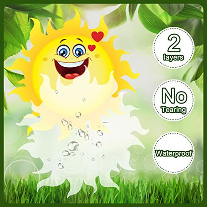 Zonon 90 Pcs Sun Cutouts Classroom Bulletin Board Decoration for Office Classroom Party Bulletin Board Wall Chalkboard Home Decor - style: Sun Style