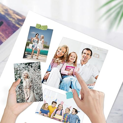 White Cardstock 12x12-24 Sheets Cardstock Paper, Goefun 80lb White Card Stock Paper for Card Making, Cricut, Crafting, Scrapbook, Photo Albums - color: white