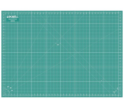 Proartek PK00009 Model GBM3042 Series 30" x 42" Professional Cutting Mat; Double-Sided Green/Black; Self-Healing; For Graphic Arts, Hobbies, Sewing, Scrapbooking, and other Cutting Projects - size: 43"L x 30"W