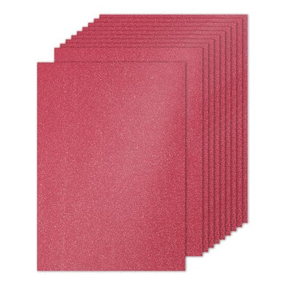 PATIKIL 10 Sheets Dark Red Glitter Cardstock Paper, A4 250gsm Rectangle Premium Sparkly Paper Craft Cardstock Paper for Scrapbook Card Making DIY Art Projects Wedding Party - color: Dark Red, size: A4