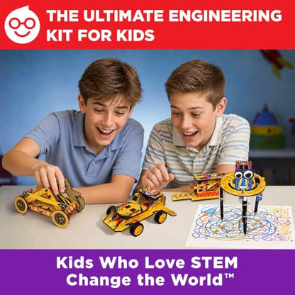 Doctor Jupiter Ultimate Engineering Kit | STEM Toys for Ages 8-13 | Science Kits for Kids | Birthday Gift Ideas for Boys & Girls 8-9-10-11-12-13 Year Old | DIY Educational Projects - style: Ultimate Engineering Kit: 8+