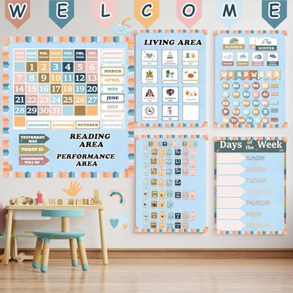 Light Blue Bulletin Board Paper Roll,14.8FTx47IN Large Reusable Waterproof Erasable Classroom Wall Background Backdrop, Fade-Resistant Fabric Wrapping Paper School Decors Teacher Supplies - color: Light Blue