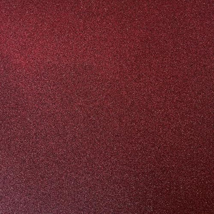 BURGUNDY Glitter Luxe Cardstock - 12x12 Inch, 15 Pack | 134 lb Cover (364 gsm) | High-Shine Red Glitter | Solid Core – Acid & Lignin Free | Encore Paper