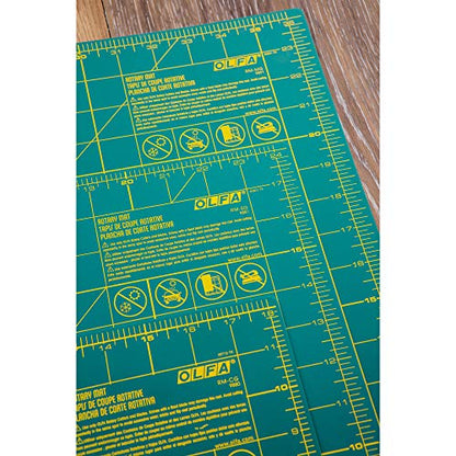 OLFA Gridded Cutting Mat 12"X18"