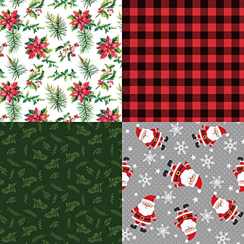 YASMEN Scrapbook Paper Pad 6"×6" - 24 Sheets Christmas Scrapbooking Supplies Kit, Single-Sided Patterned Cardstock Pads for Card Making, Designer Planner Journals, Background Borders, Greeting Cards - color: Christmas - 6×6