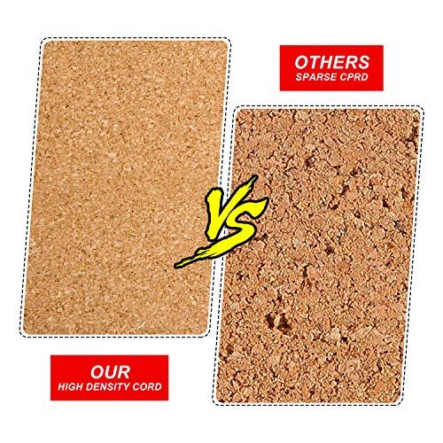 Cork Board Bulletin Board 24 x 36, Silver Aluminium Framed 2x3 Corkboard, Office Board for Wall Cork, Large Wall Mounted Notice Pin Board - size: 24" x 36"
