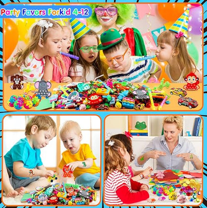KissFuture 1000 PCS Party Favors for Kids, Fidget Toys Bulk, Prize Treasure Box Toys for Classroom, Birthday Gifts, Goodie Bags Stuffers for Kids, Pinata Stuffers, Carnival Prizes
