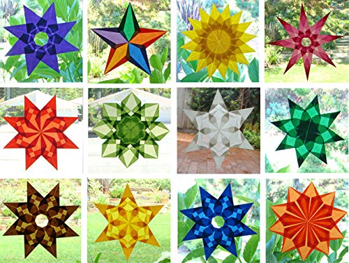 Translucent Wax Paper, Kite Paper, Glassine Papers. Suitable for Making Window Stars, Waldorf Stars (Classic, 6 x 6 inch) - color: Classic, 6 x 6 inch