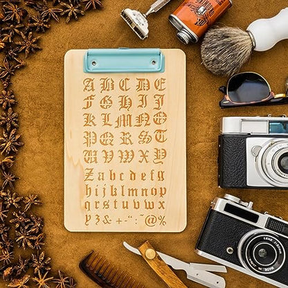 20 Pieces Letter Stencils Reusable Letter Stencils for Painting on Wood, Plastic Alphabet Numbers Stencils, Letter Stencil Template for Notebook, Journal, Scrapbook Decorations (20 Letter) - style: 20 Letter