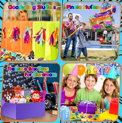 KissFuture 1000 PCS Party Favors for Kids, Fidget Toys Bulk, Prize Treasure Box Toys for Classroom, Birthday Gifts, Goodie Bags Stuffers for Kids, Pinata Stuffers, Carnival Prizes